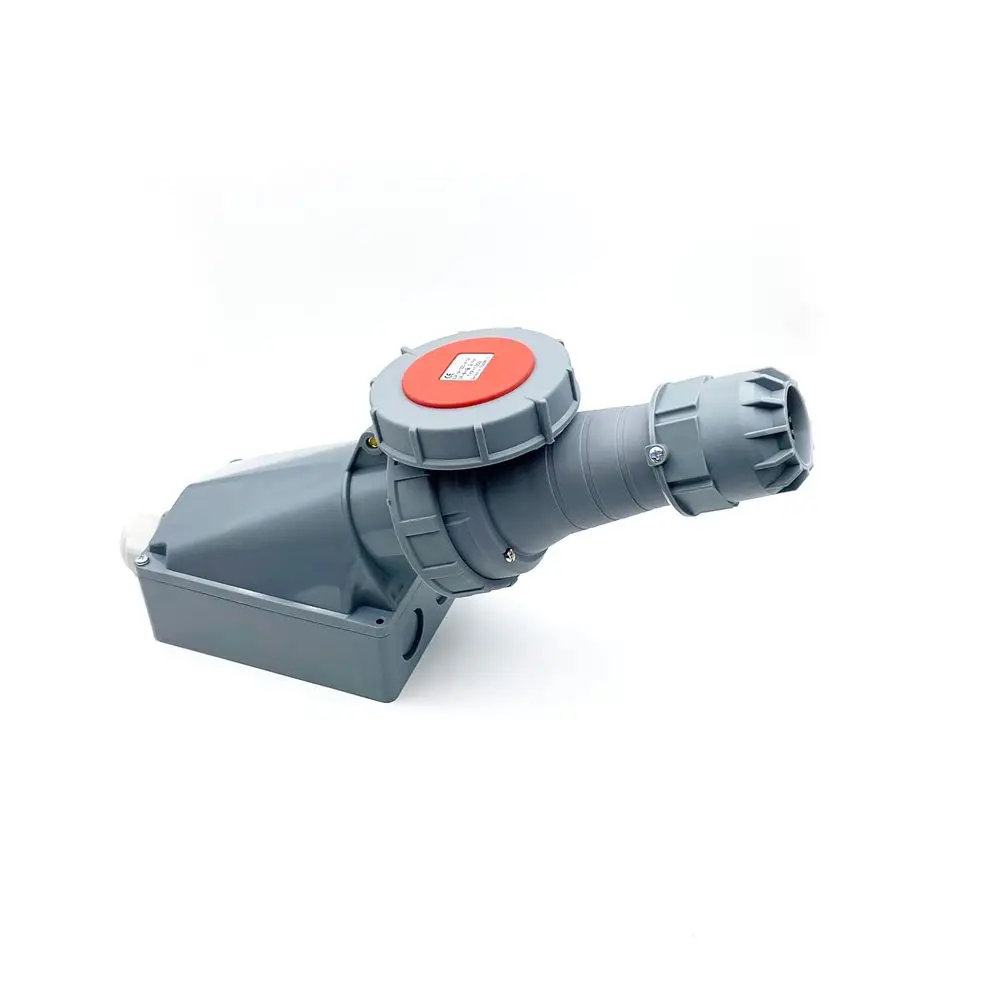 

Комплект промышленных разъемов IEC60309: 5-контактная вилка и 5-контактная розетка, 63А, 380-415В, 3P+E+N, 6H, IP67, водонепроницаемые