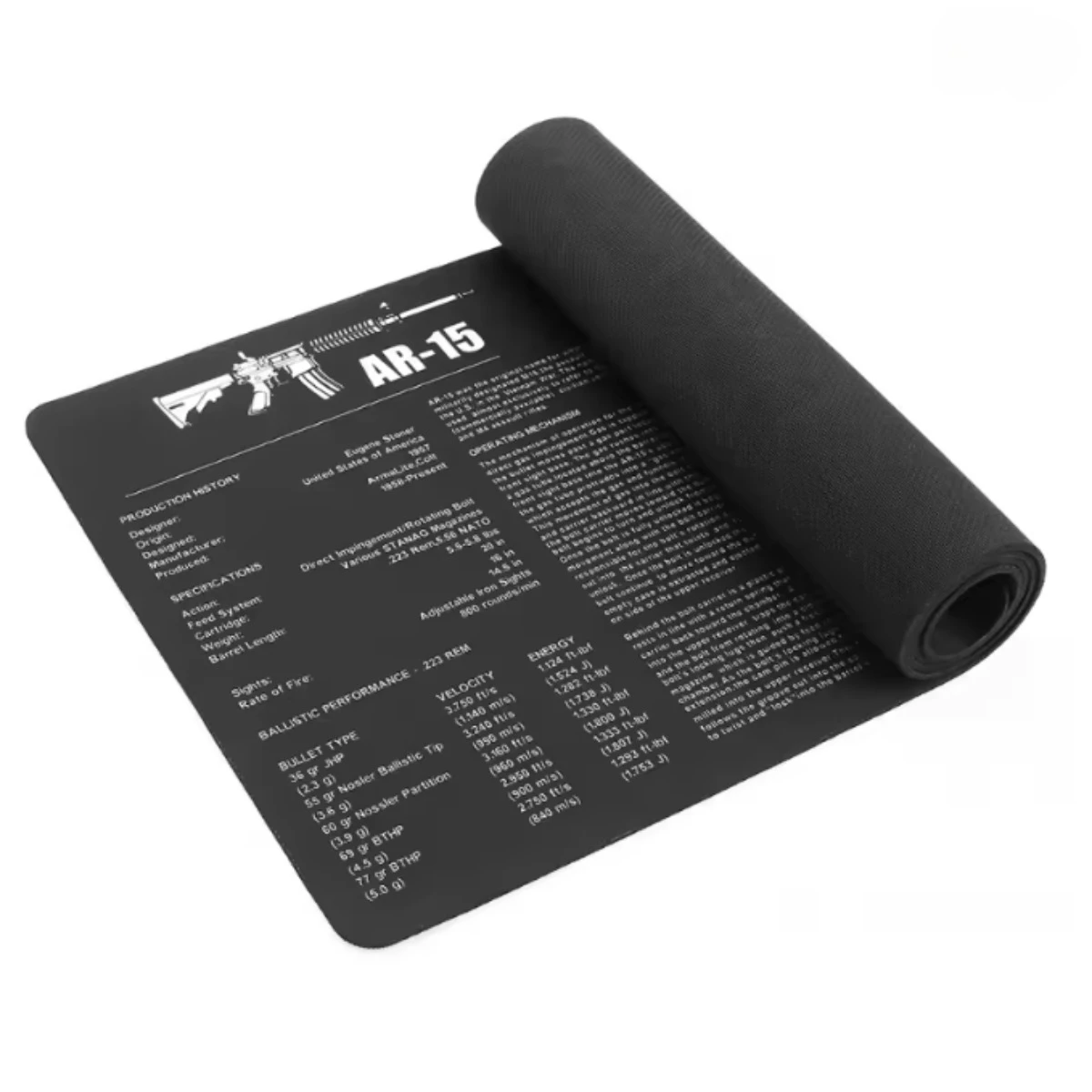 Tactical G-un Pad Cleaning Pad E-sports Game Mouse Pad AR-15 Wind Table Pad Anti Slip Repair Build Tool view 5