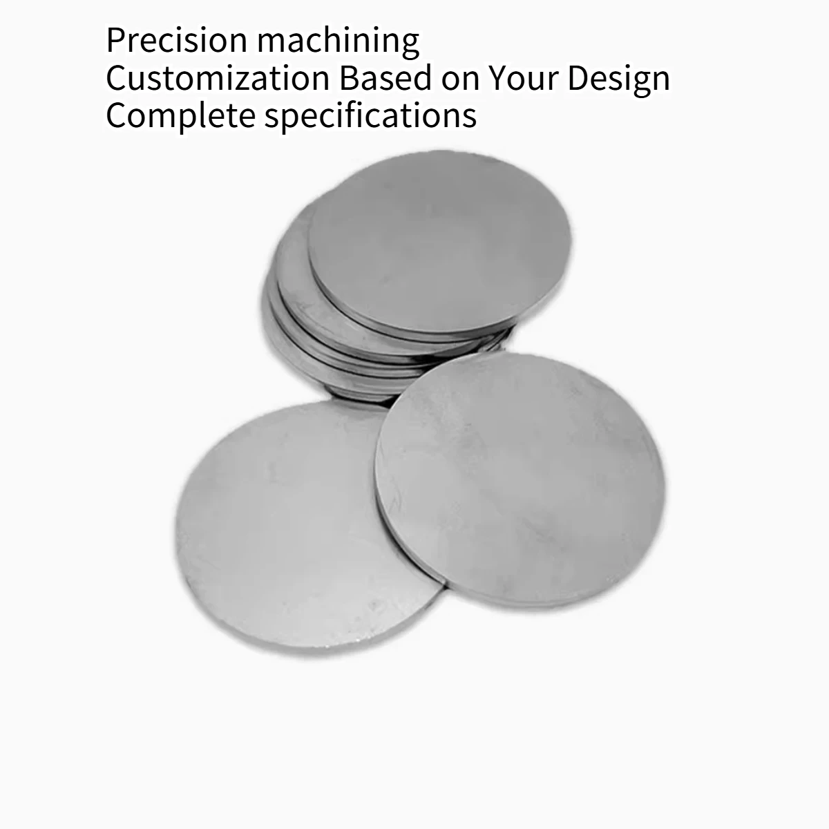 316L Stainless Steel Round Plate Square Steel Plate Laser Cutting Processing Customized Punching Welding Bending Thick0.5/1-8mm