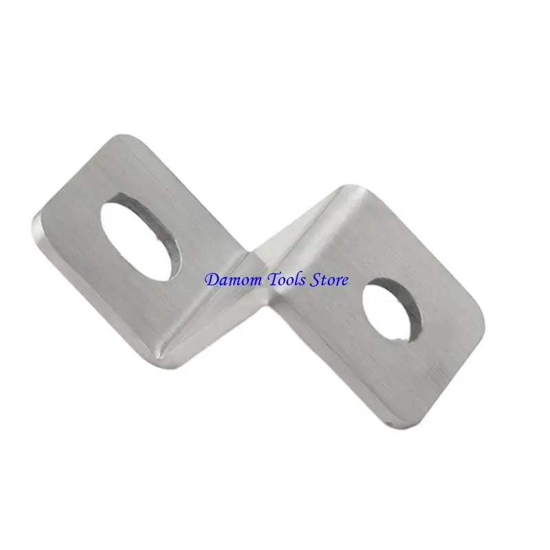 57BE Tarnish-No-Cost Steel Z Shaped Slant Support Ultra-Reinforced Right Slant Support For Furniture Assembly