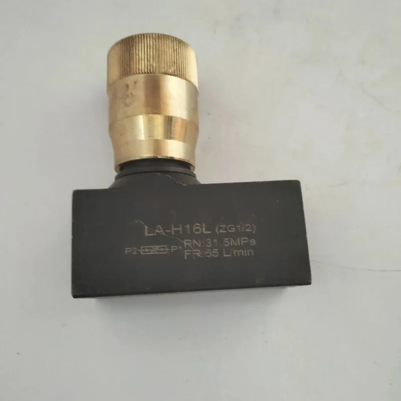 LA Hydraulic One-way Regulating Valve Tube Type Throttle Valve LA-H8L LA-H10L H16L H20L H25L H30L