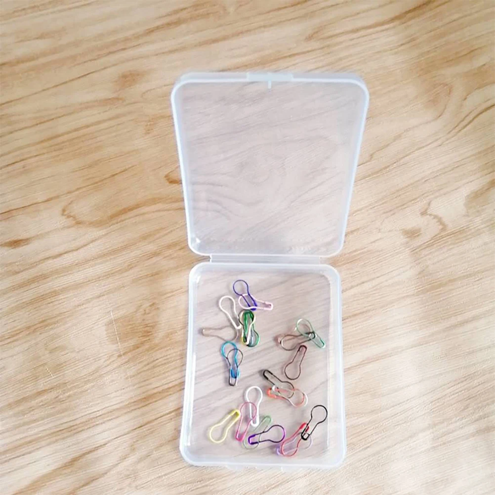 

6Pcs Plastic Case Rectangular Jewelry Box Transparent Storage Case Earrings Container Box with Cover