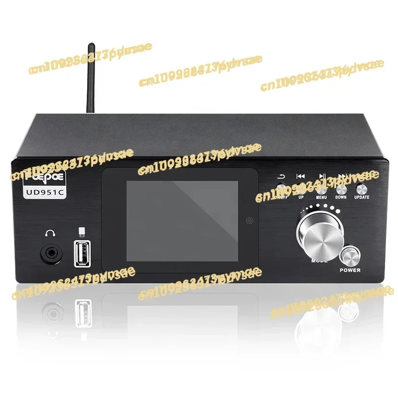 2025DTS Atmos 5.1 Audio Decoder lossless U disk Playback 5.8G Wireless Surround DC 12V/1A Power supply