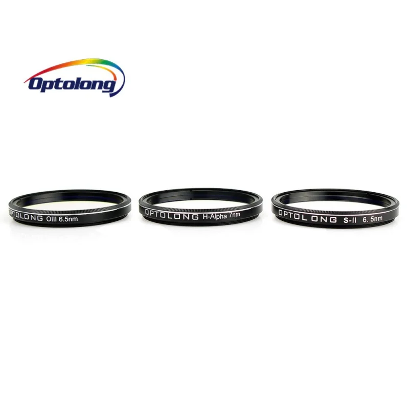 

Optolong 2 ''Filter Sho H-Alpha 7nm SII-CCD 6.5 Nm OIII-CCD 6.5 Nm Narrow Band For Astronomy Telescope Monocular Deep Sky LD1013