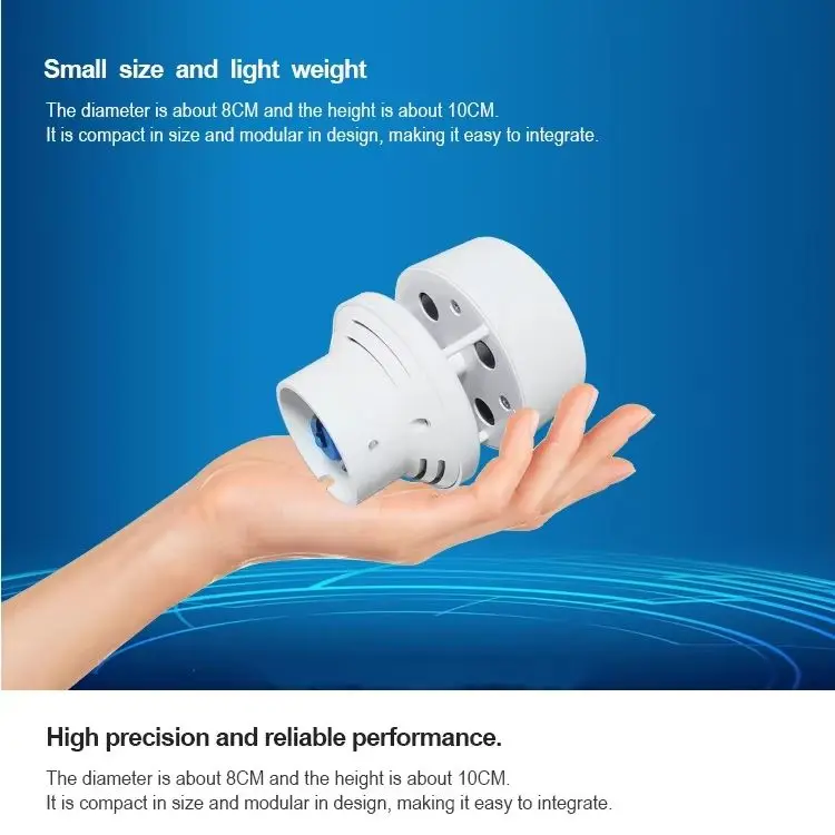 Ultrasonic Digital Anemometer Wind Speed Direction Transducer Measures 5 Meteorological Parameters Instrument For Wind Direction