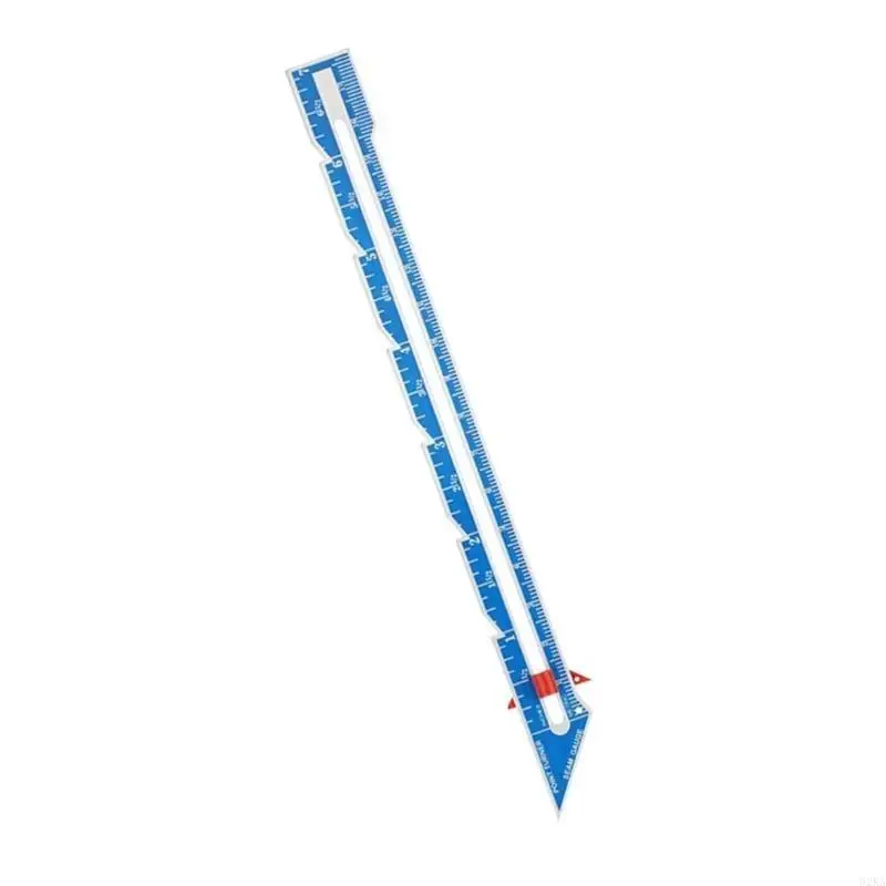 62KA Sewing Measuring Tool Metal Marking Gauge Sewing Gauge Ruler Calliper Measurement Sewing Tool for Quilting Knitting