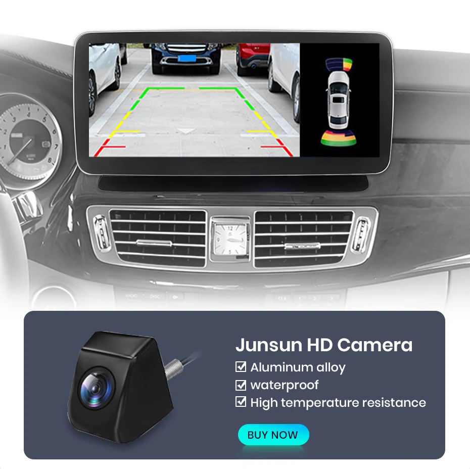Junsun Qualcomm 665 Drahtloses CarPlay Android Auto-Autoradio für Mercedes Benz B-Klasse W245 W246 2011–2018 GPS Intelligentes System – Detail 20