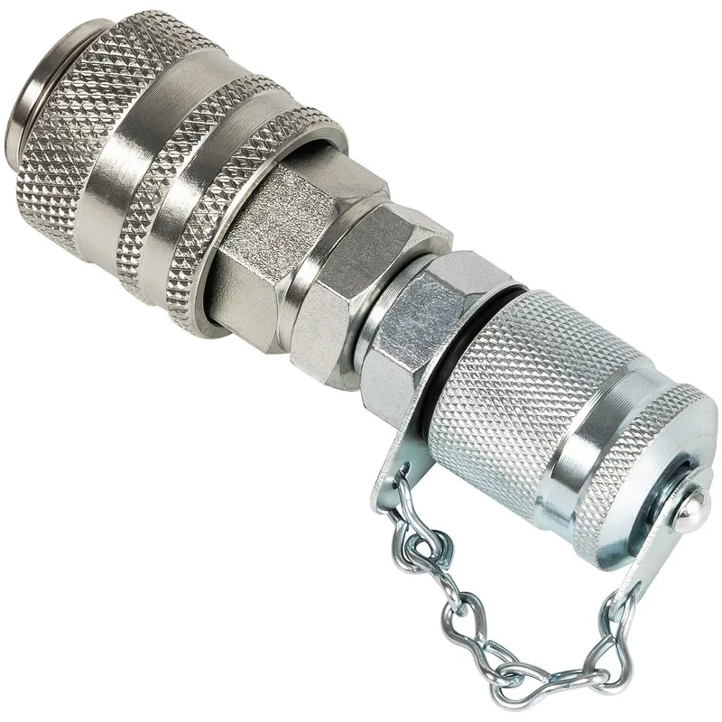 New G1/8 Hydraulic Pressure Test Quick Connector For Caterpillar Cat CASE John Deere Cummins PD Series Coupling Engine Parts