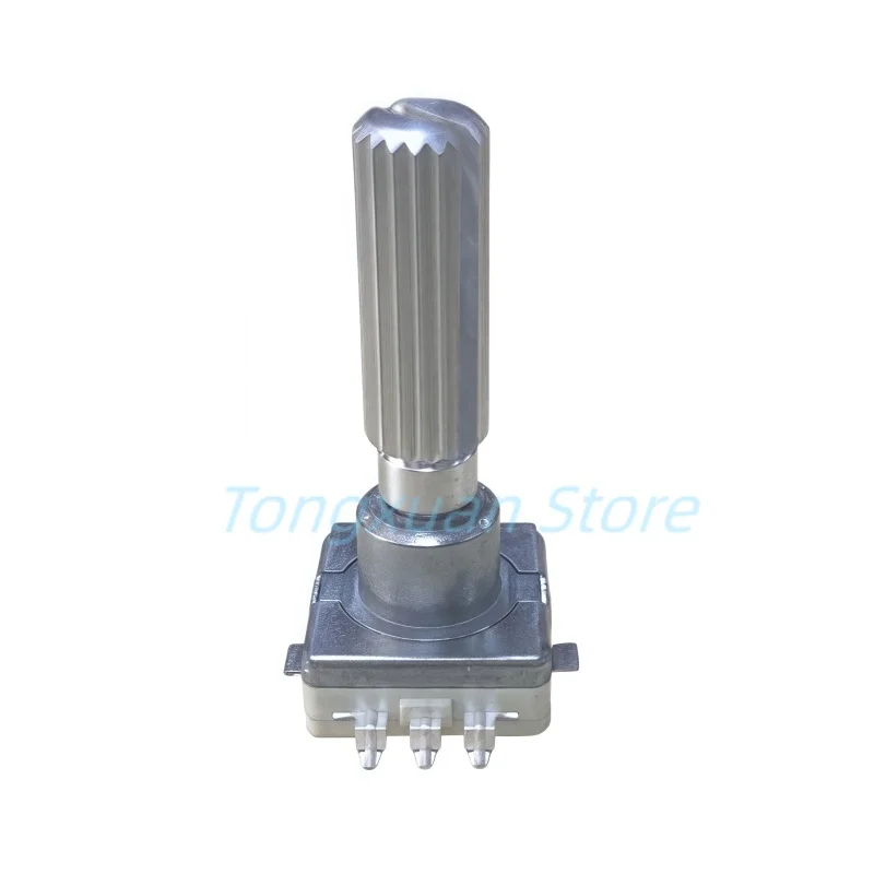 2pcs EC11 Rotary Encoder Switch With Push Button 360° Rotation 30 Position 5pins SMD Type Handle 24mm Plum Shaft 6mm Diameter