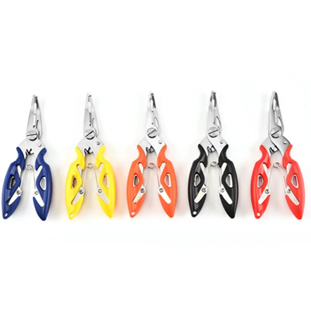 Multifunction Fishing Pliers Tools Accessories for Goods Winter Tackle Pliers Vise Knitting Flies Scissors Braid Set Fish Tongs