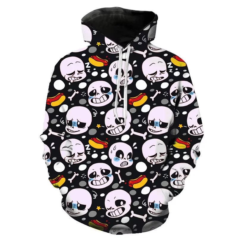 Autumn Undertale 3D Print Hoodies Game Sweatshirts Men Women Fashion Oversized Hoodie Pullovers Kids Hip Hop Tracksuit Clothing