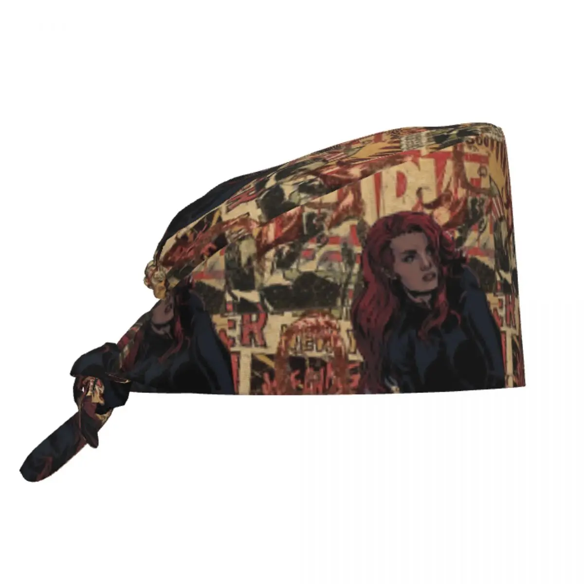 

Custom Adjustable Comics Aesthetic Wallpaper Working Hat Men Women Scrub Caps Scrub Nursing Doctor Surgeon Cap for Dentist