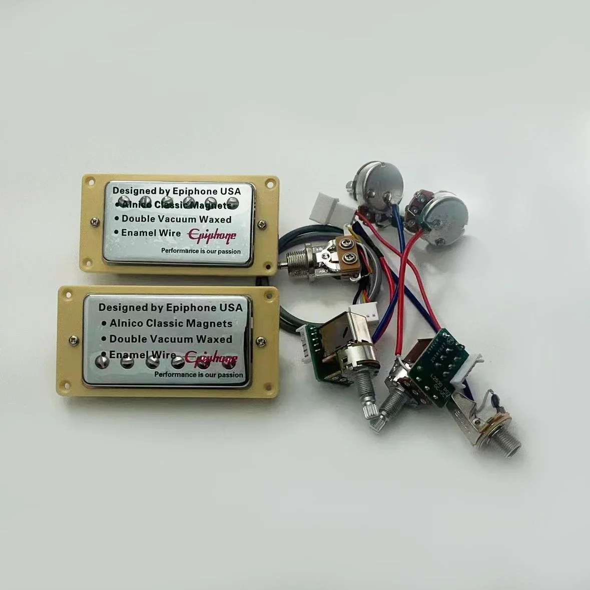 

guitar pickup standard humbucker Alnico 4C with 2V2T wiring harness