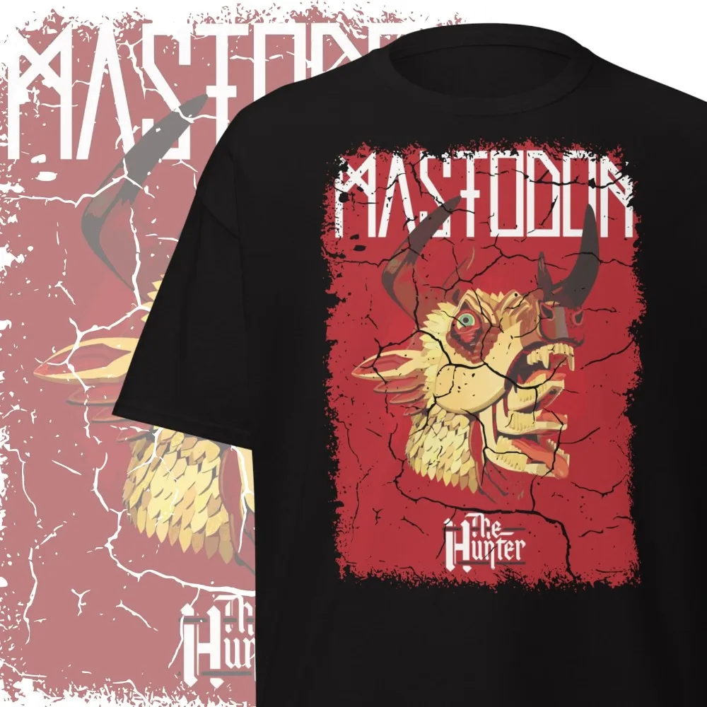 Mastodon T-shirt Heavy Metal Band Woman Man Casual Cotton Printed T Shirts Adult Streetwear Camisetas Tops Tee Ropa Hombre