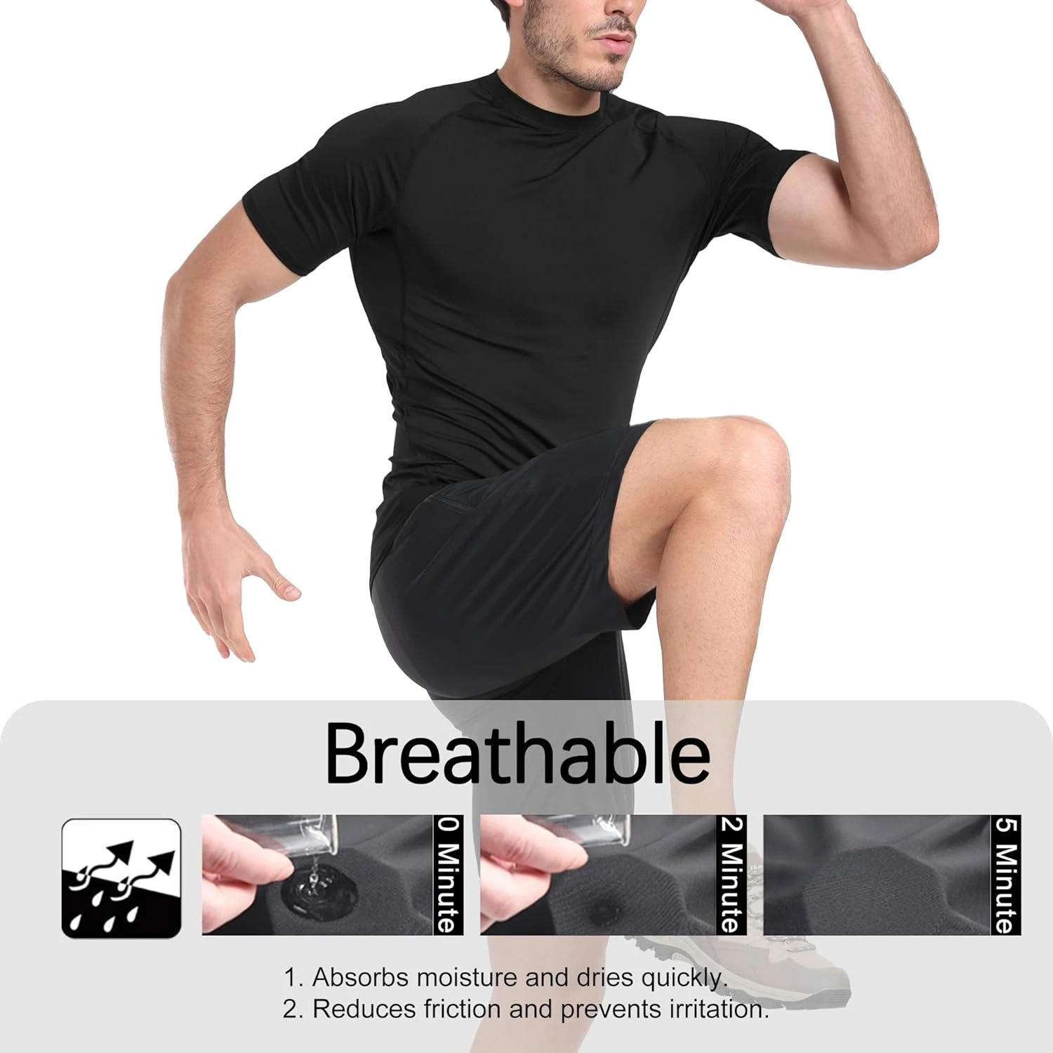 ced moisture-wicking fabric that keeps you feeling fresh and focused. Elevate your fitness routine with this durable, stylish to