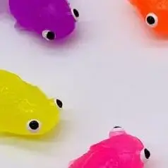 

7/10PCS Toddlers Bathing Shower Gifts Kawaii Simulation Rubber Goldfish Baby Bath Water Play Games Toys For Kids