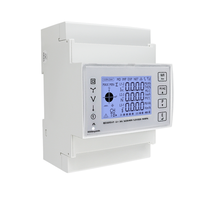 WCS-TAC4321CT Three Phase Din Rail Wifi Tuya Mutil-Function Energy Meter With KCT16 Current Transformer 230/400VAC