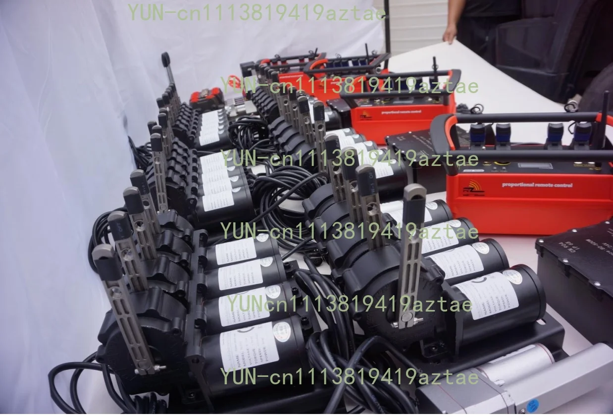 4 Joystick Truck Crane Wireless Remote Control 12V 24V Universal Radio Remote For Crane Hydraulic Motor Operation