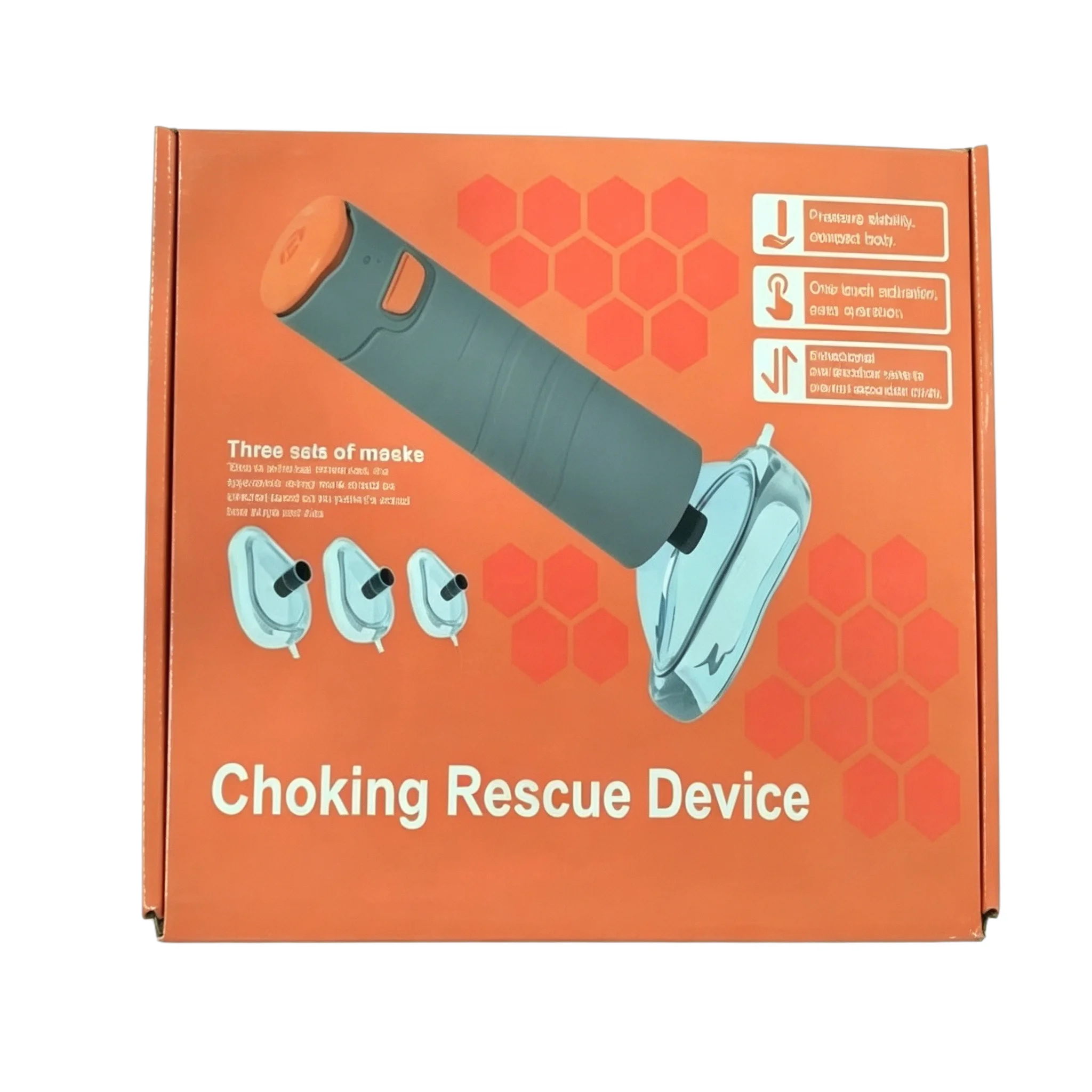 Automatic Heimlich First Aid Kit Children Adults Masks Portable High Suction Anti Choking Emergency Vacuum Pump Device 5th Gen