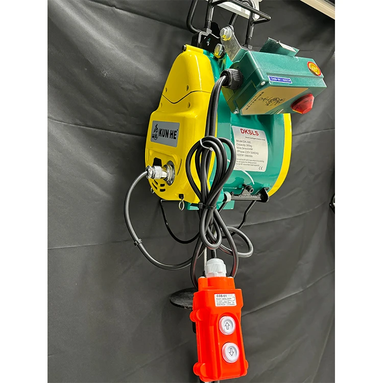 

Mini Type High Quality 100kg /300kg /500kg Crane Tools Small Electric Winch Hoist Lift Little Diamond Crane