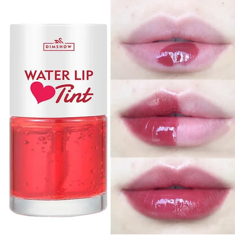 Moisturizing Lip Gloss Makeup Blush Crystal Sexy Red Stain 2 in 1 Matte Lip Glaze Tint Plumping Liquid Lipstick Lips Cosmetics