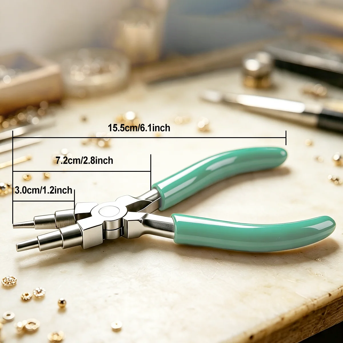 6-in-1 Carbon Steel Round Nose - огляд і ціна Jewelry Making Round Nose Pliers