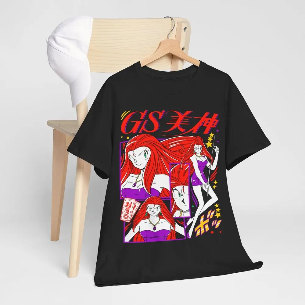 Ghost Sweeper Mikami T-shirt Vintage 90s Anime Kawaii Girl anime clothes