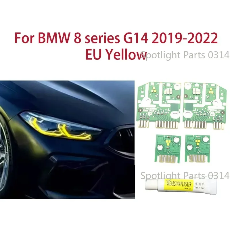 

Для BMW 8-й серии G14 F91 F92 F93 G15 G16 2019-2023 Coupe Board DRL Chip Модуль дневных ходовых огней 63119498649 Автомобильные аксессуары