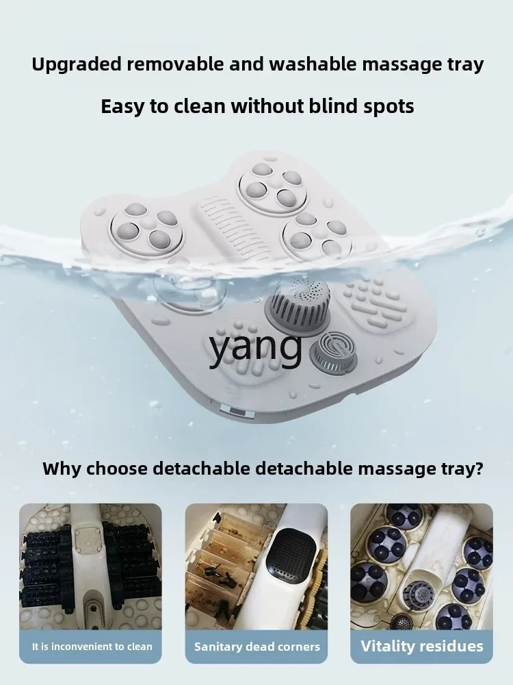 LTT household automatic foot bath constant temperature high depth bucket foot therapy machine electric foot wash basin