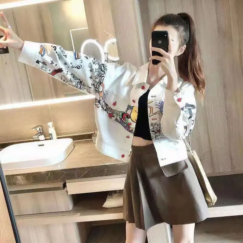 Baseball Aviator Coat Woman Korean Style Loose Reviews Clothes New Products Cargo Bomber Jacket for Women Trend 2024 Demi-season