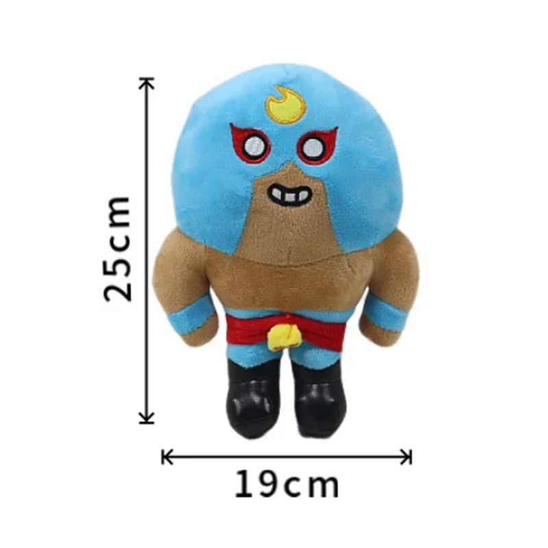 Coc Anime Plush Toy Supercell Anime Peripheral Spike Leon limit 25cm Plush Toy Cotton Kawaii Plush Toys Game Peripherals