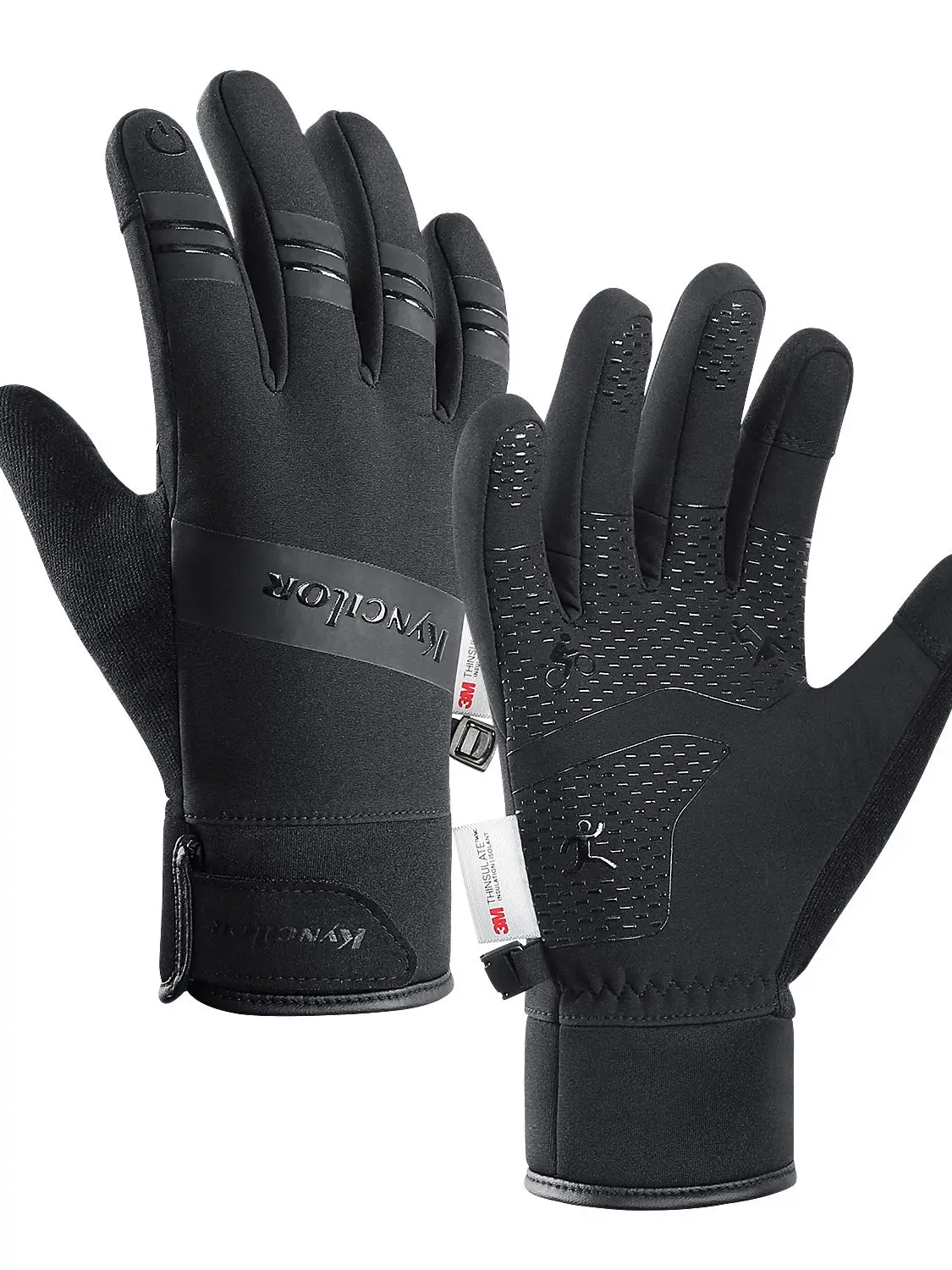 AliExpress Fezrgea 3M Ski Gloves Black Waterproof Winter Warm Cycling Outdoor Sports Running Riding Motorcycle Touch Screen Snowboard Gloves Men