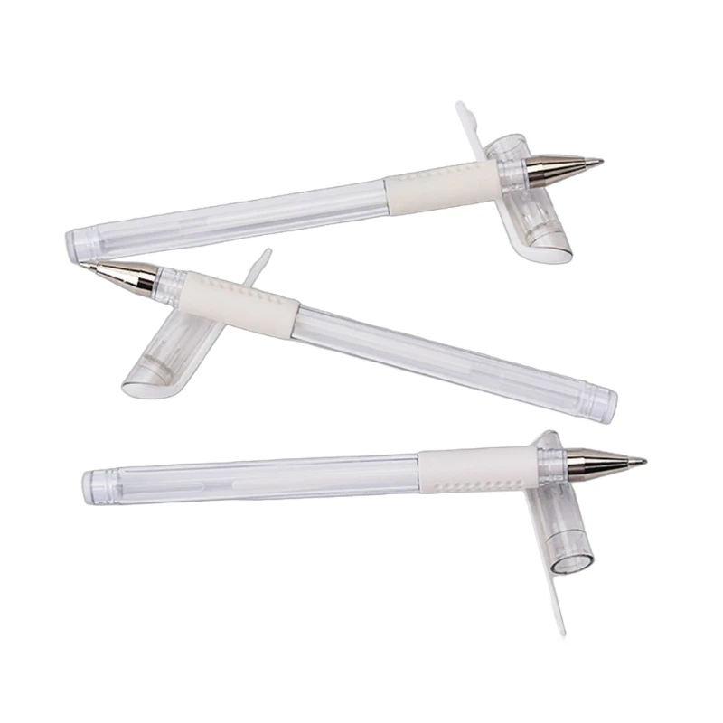 10x Skin Marker Pen White Marker Pen Skin Marker Positioning Pen Eyebrow Tool Surgical Skin Marker for Beauty Salons