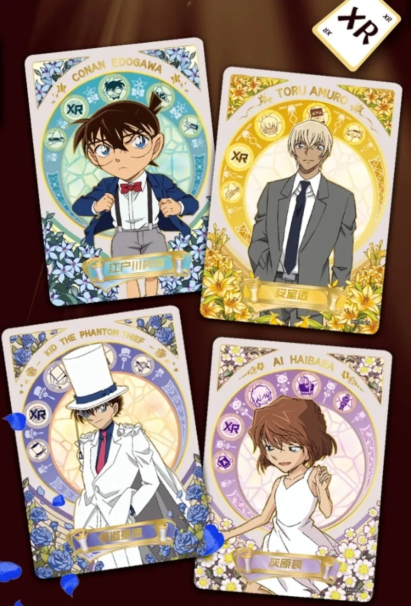 KAYOU Echte Detektiv Conan Karte Name Denken Reveal Paket Halloween Thema Kuroba Kaito Anime Sammlung Karten Spielzeug Geschenke – Detail 21