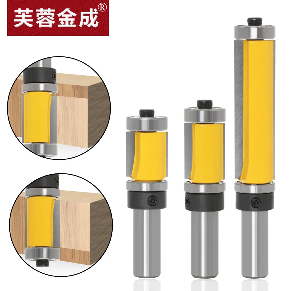 1/2 Handle 12 Handle Upper And Lower Bearing Trimming Knife Double Shaft Bearing Trimming Knife Slotting Knife Imitation Trimmin