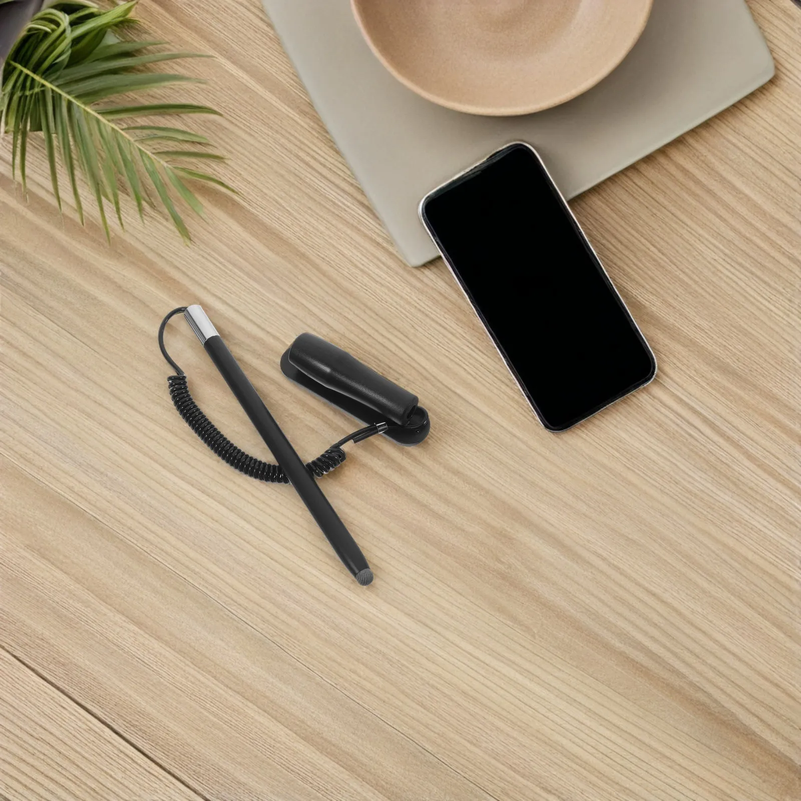 Capacitive Stylus Pen Multifunctional Spring Wire Design with Holder Retractable Soft Tip High Precision for Touchscreen Tablet