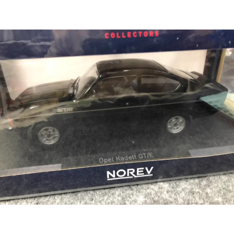 

Diecast NOREV 1:18 Scale OPEL KADETT Gte Black Alloy Car Model Collectible Toy Gift Souvenir Display Ornament