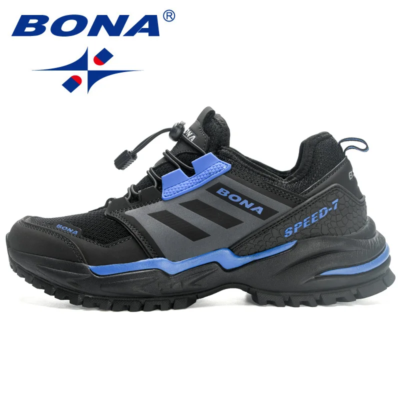 BONA 2023 New Designers Jogging Sneaker Man Classic Walking Footwear Popular Running Shoes Men Fashion Outdoor Sports Mansculin