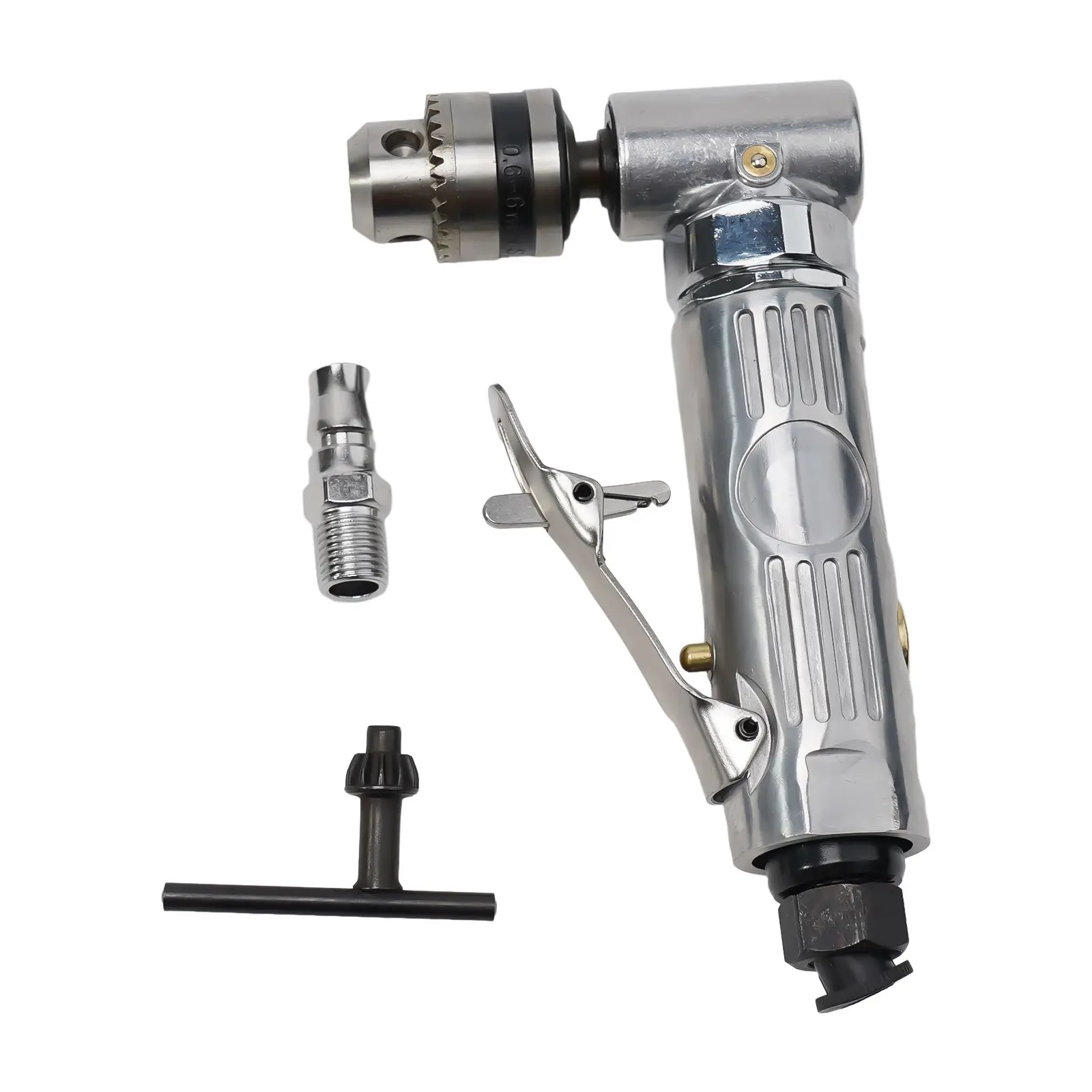 

Pneumatic Right Angle Drill Air Die Grinder 90 Degree Professional Grinding Engraving Polishing Engraving Tool 1/4in High Speed