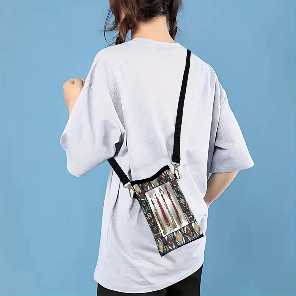 

Namibian Party Project Shoulder Bag High QualityPhone Bag with Adjustable Strap, Casual Style Women's Wallet Accessory Bag5.6