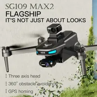 ZLL SG109MAX2 GPS Drone Professional 4k Camera Obstacle Avoidance Mini Quadcopter Rc Fpv Racing Drones for Children High Quality