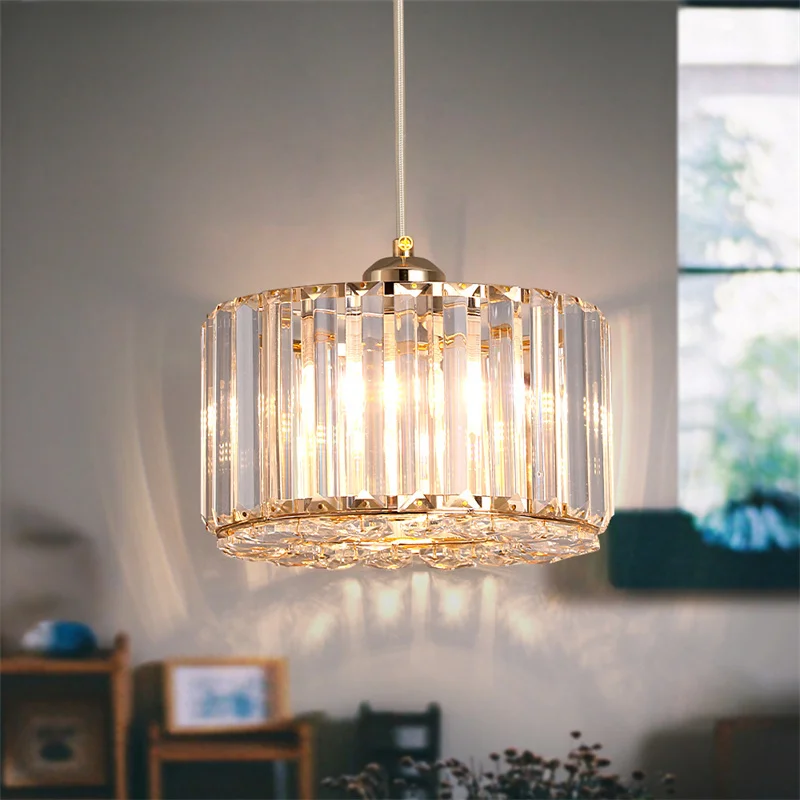 

Luxury ceiling Chandelier Crystal Pendant Lamp Hallway Bedroom Lustre Dining Room Fixtures Home Decor Hanging Lamps For Ceiling