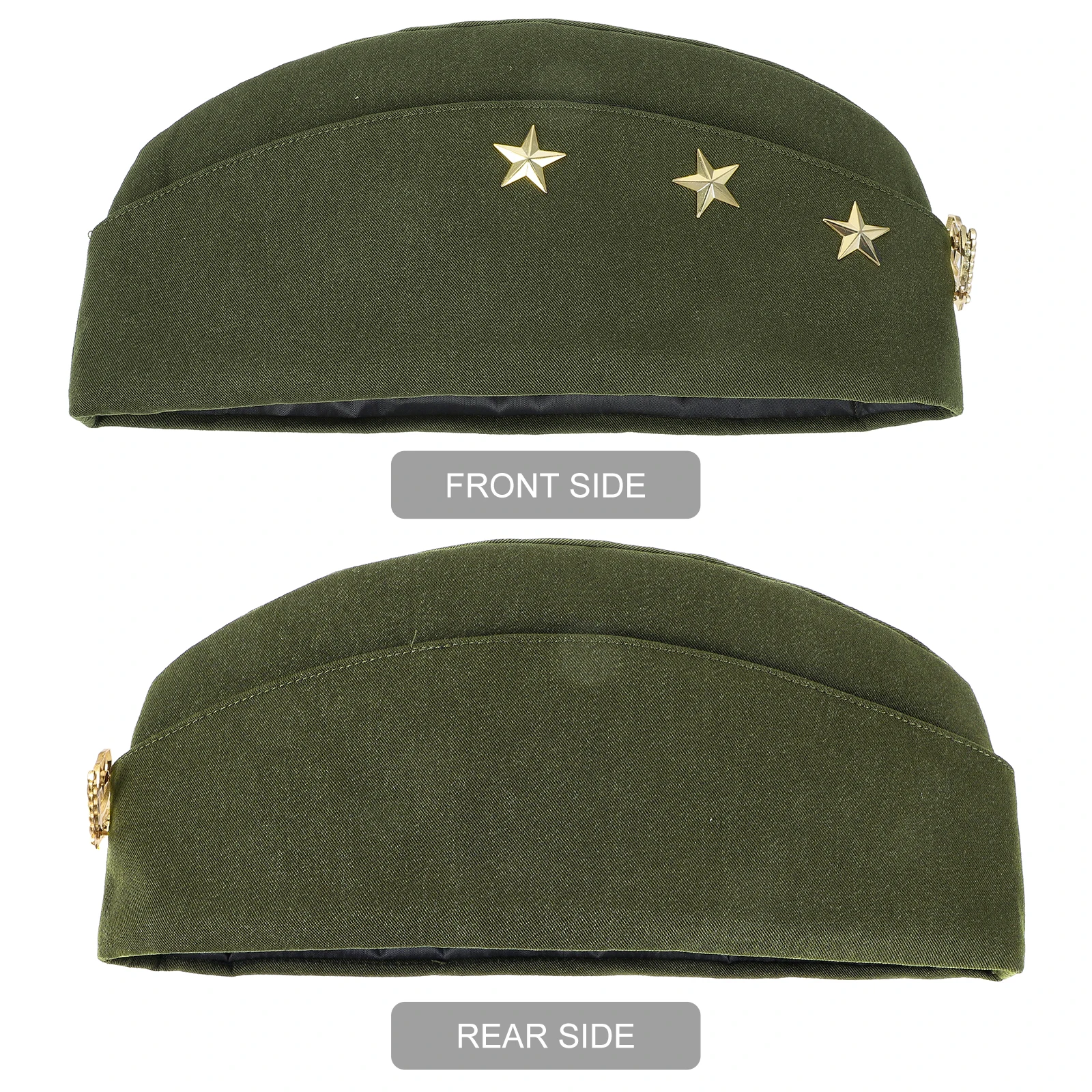 

Sailor Dance Hat High Quality Russian Cap Canvas Cosplay Costume Party Props Boat Captain Hat For Men Role Play