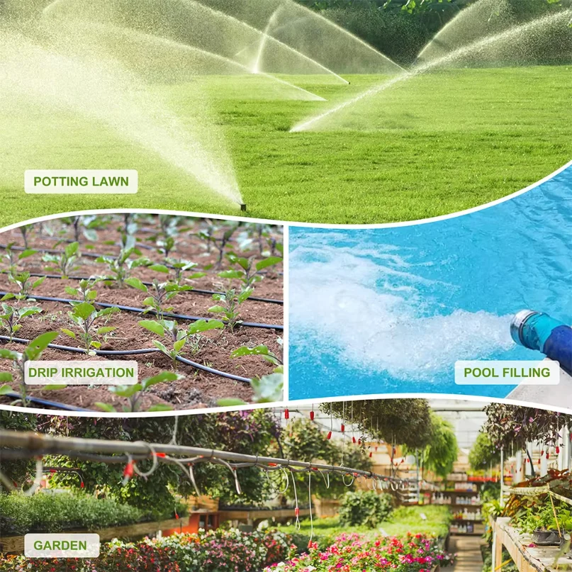 New 1/2 Outlets Solar Irrigation Timer Smart APP Control Automatic Irrigation System Outdoor Water Timer Garden Watering Tool