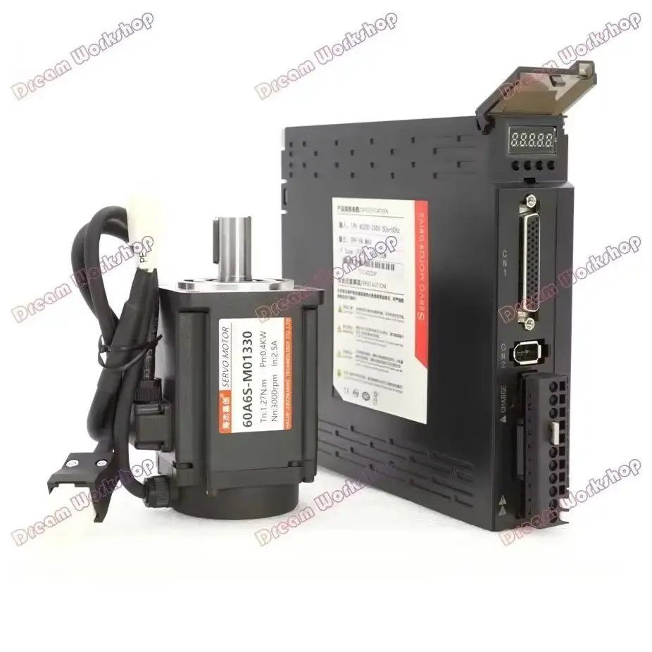 1KW/1.5KW/2KW/2.3KW/2.6KW 220V AC Servo Motor Drive Kit 2500 Line Encoder 2500rpm 130ST-M10015 M15015 Servo Motor KS-300 Drive view 4