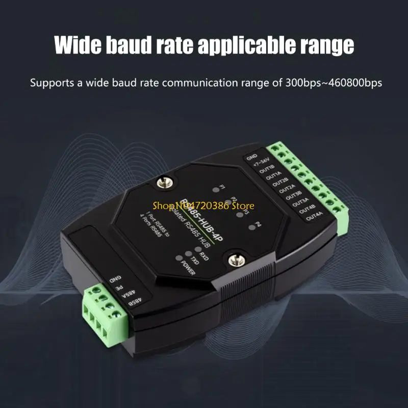 K0EA 4 Port RS485 Echoer Center for Extended Communication Extent up to twelve hundred Metres