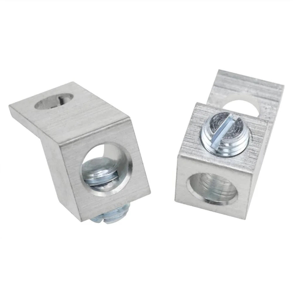 Electrical Connector Single-Pole Terminal Aluminum Alloy Multi-wire Compatibility Precision Machining For Battery Connections