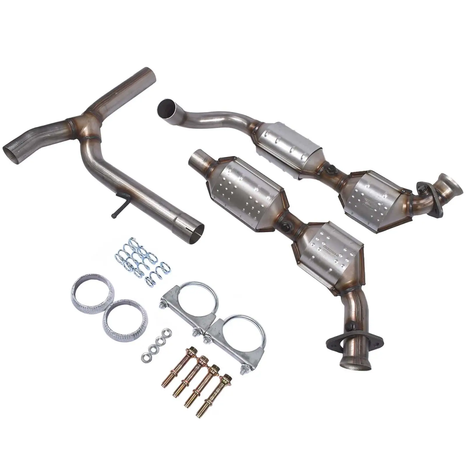 AP03 For FORD F-150 5.4L 2004 TO 2006 4WD BOTH SIDES Catalytic Converters 18H44853/852