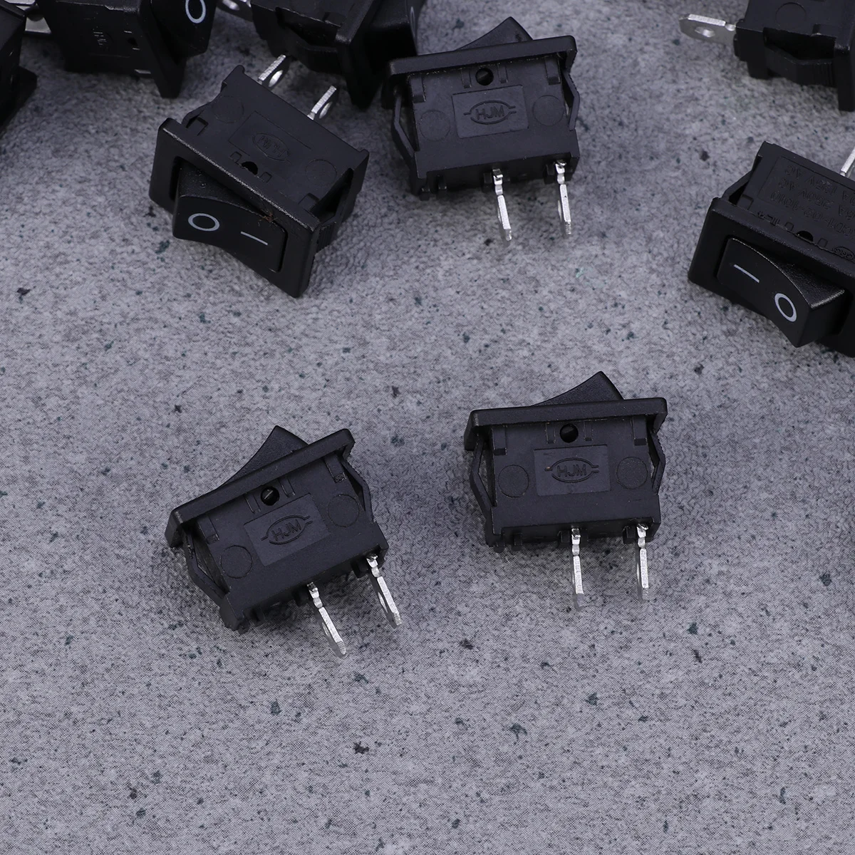 

20 Pcs Rocker Switch Carling Marine Fuse Panel off Round Toggle Push Boat Water Proof