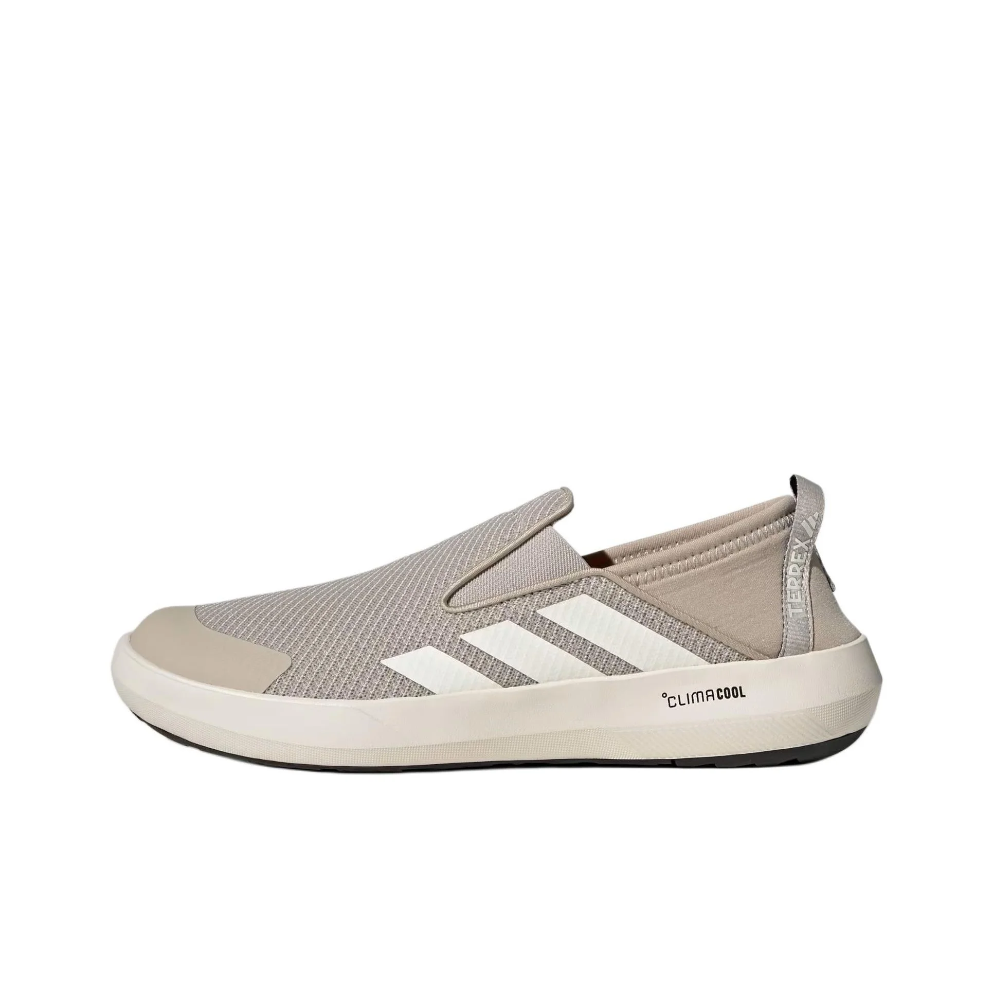Adidas Terrex Boat PU, Textile Comfortable Slip Resistant Abrasion Resistant Low top Casual Shoes Unisex Umber JR2653